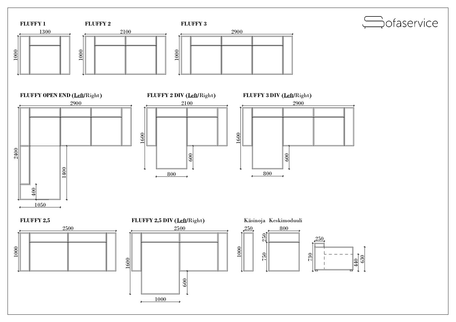 Fluffy Sohva Fluffy - Image 3