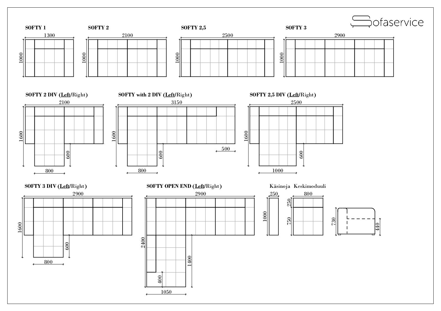 Softy Sohva Softy - Image 3