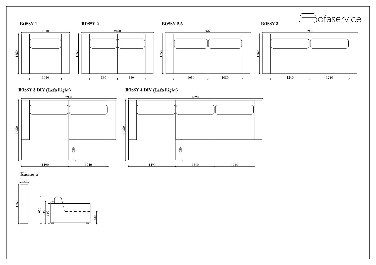 Bossy Sohva Bossy - Image 3
