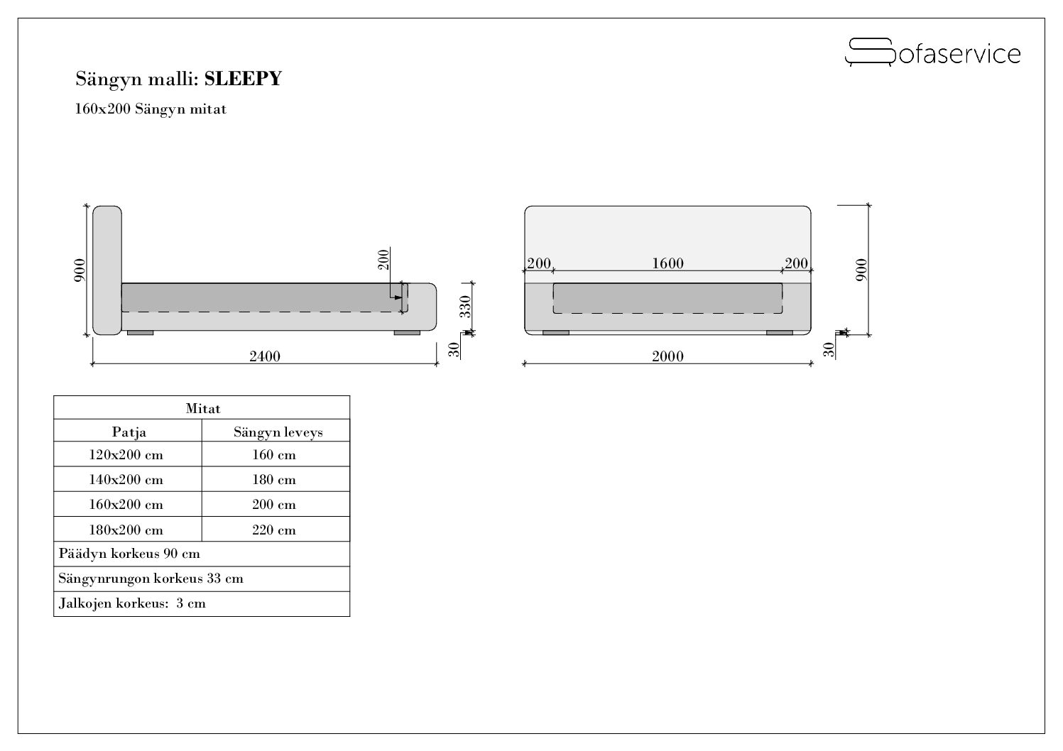 Sleepy Sänky Sleepy - Image 3